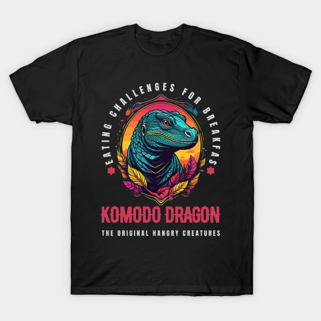 Komodo Dragon T-Shirt by Pearsville